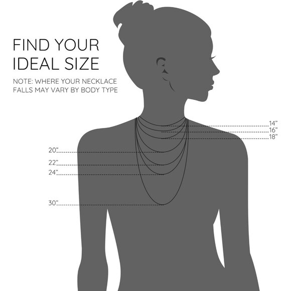 Gold Cable Link Necklace 18 Inch Silver Gold Plated Jewelry for Women & Men - Picture 6 of 8